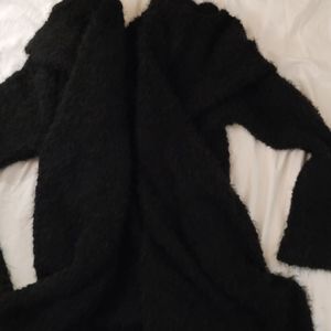 Pancho style sweater soft cotton and acrylic s/m